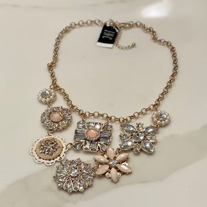 NWT International Concepts Gold statement Necklace